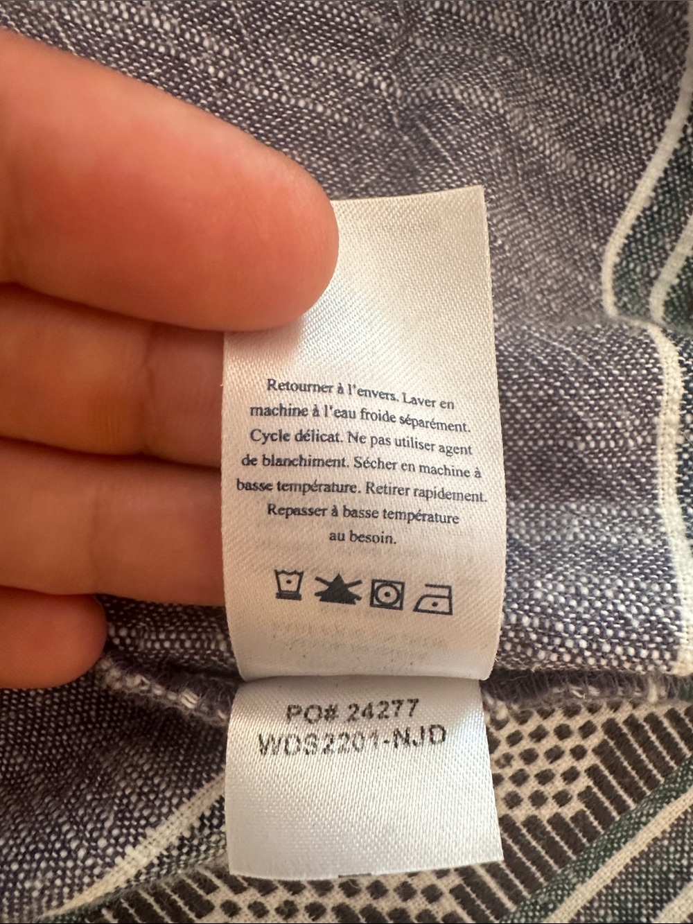 Faherty Blue Organic Cotton Embroidered Square-Neck Summer Dress - Picture 8 of 14